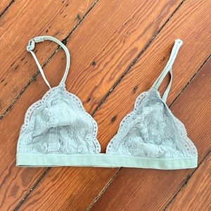 Anemone lace bralette